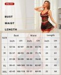 RSLOVE Women's Lace Babydoll Chemise Nightdress
