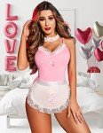 Avidlove Women's Sexy Maid Costume Lingerie Set
