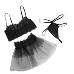 Sexy Lace Cut-Out Bodysuit for Women