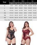 Plus Size Sexy Lace Teddy Lingerie for Women