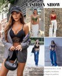Avidlove Women's V Neck Lace Bralette Top