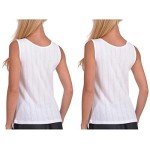 Patricia Women's Soft Cotton Cami Tank Tops - 2 Pack
