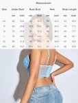 Avidlove Lace Bralette Top - Light Blue