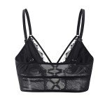 Buitifo Women's Criss Cross Lace Cami Bra