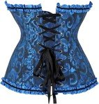 Floral Lace Corset Top for Women Plus Size
