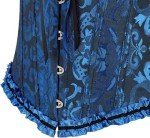 Floral Lace Corset Top for Women Plus Size