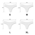 Kawaii Animal Print T-Back Thong Briefs for Women