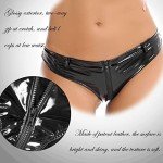 Moily Women's Shiny PVC Leather Dance Thongs