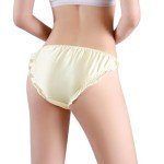 Silk Bikini Bottom Underwear for Women