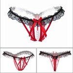KHUFUZI Women's Lace Briefs and Lingerie Set
