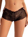Black Lace Boyshorts for Women – Cheeky Style