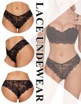 Avidlove Women’s Lace Tanga Underwear Set - 4 Pack