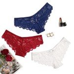 Avidlove Women’s Lace Tanga Underwear Set - 4 Pack