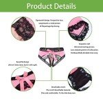 Plus Size Midnight Lace Panties for Women