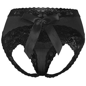 Plus Size Cute Bow Lace Hipster Panties