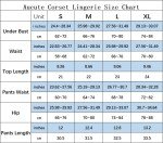 Aucute Strappy Mesh Lingerie Set for Women