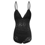 Lace Bodysuit with Detachable Mini Skirt Set