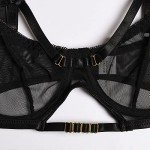 Black See-Through Lingerie Set for Women