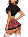 Avidlove Women's Sexy School Girl Costume Set