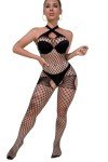 Sexy Mesh Bodysuit for Women - Black Lingerie