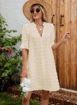 Stylish Women's Casual Summer V Neck Dress