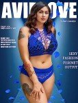 Avidlove Blue Fishnet Bra and Panty Set