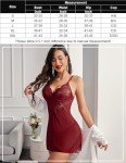 Avidlove Lace Babydoll Chemise & Thong Set