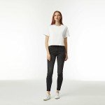 American Apparel Women's Fine Jersey Boxy T-Shirt, Style G102, 2-Pack, White (2-Pack), Small