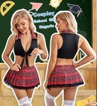 Avidlove School Girl Roleplay Lingerie Set