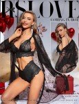 Sexy Black Lace Lingerie Set with Kimono Robe