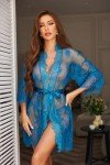 Avidlove Women's Lace Kimono Robe Nightgown 3XL