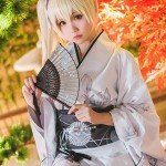 YOMORIO Women's Anime Kimono Cosplay Dress