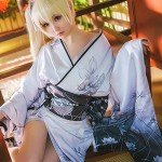 YOMORIO Women's Anime Kimono Cosplay Dress
