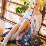 YOMORIO Women's Anime Kimono Cosplay Dress