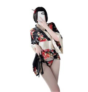 Sakura Kimono Robe - Sexy Anime Lingerie