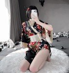 Sakura Kimono Robe - Sexy Anime Lingerie
