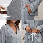 Cozy Women's Long Sleeve Pajama Set - Dark Pink