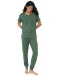 Joyaria Women's Ultra Soft Bamboo Pajama Set