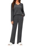 Cozy Black Women's 2-Piece Pajama Set