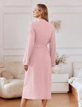 Lightweight Waffle Knit Spa Robe for Women