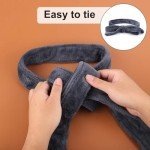 Soft Flannel Robe Belt for Men and Women