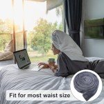 Soft Flannel Robe Belt for Men and Women