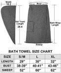 Gray Women's Bath Wrap and Head Towel Set