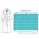 Cozy Hooded Fuzzy Robe for Women - Light Yellow