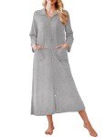 Ekouaer Lightweight Waffle Robe with Pockets