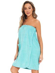 Rosyline Women's Adjustable Blue Spa Wrap