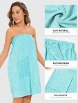 Rosyline Women's Adjustable Blue Spa Wrap