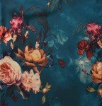 Floral Plus Size Kimono Robe with Pockets