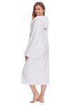 Women's Fleece Hooded Bathrobe - Soft & Cozy