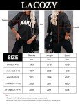 LACOZY Women Graphic Sweatshirts Cute Letter Printed Shirts Crew Neck Fall Pullover Sweater Long Sleeve Top Apricot L